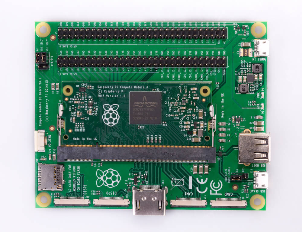 CM3 Kit - Raspberry Pi Compute Module 3 Duyuruldu