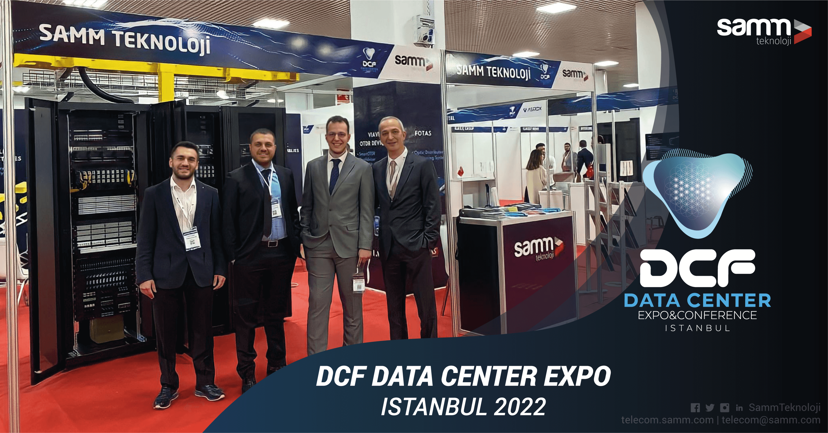 Samm Teknoloji Participates in DCF Data Center Expo Istanbul