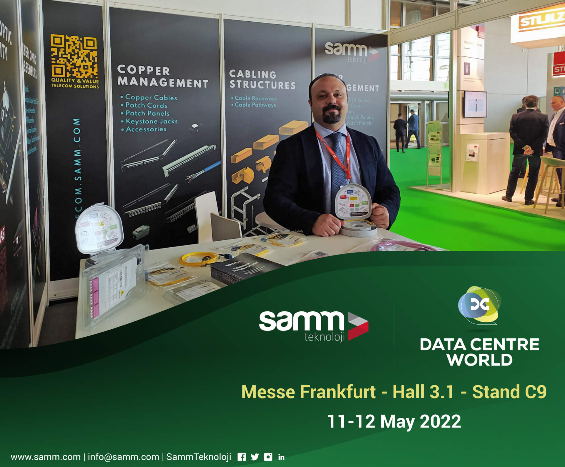 Data Centre World Frankfurt 2022 Fuarından Görüntüler!