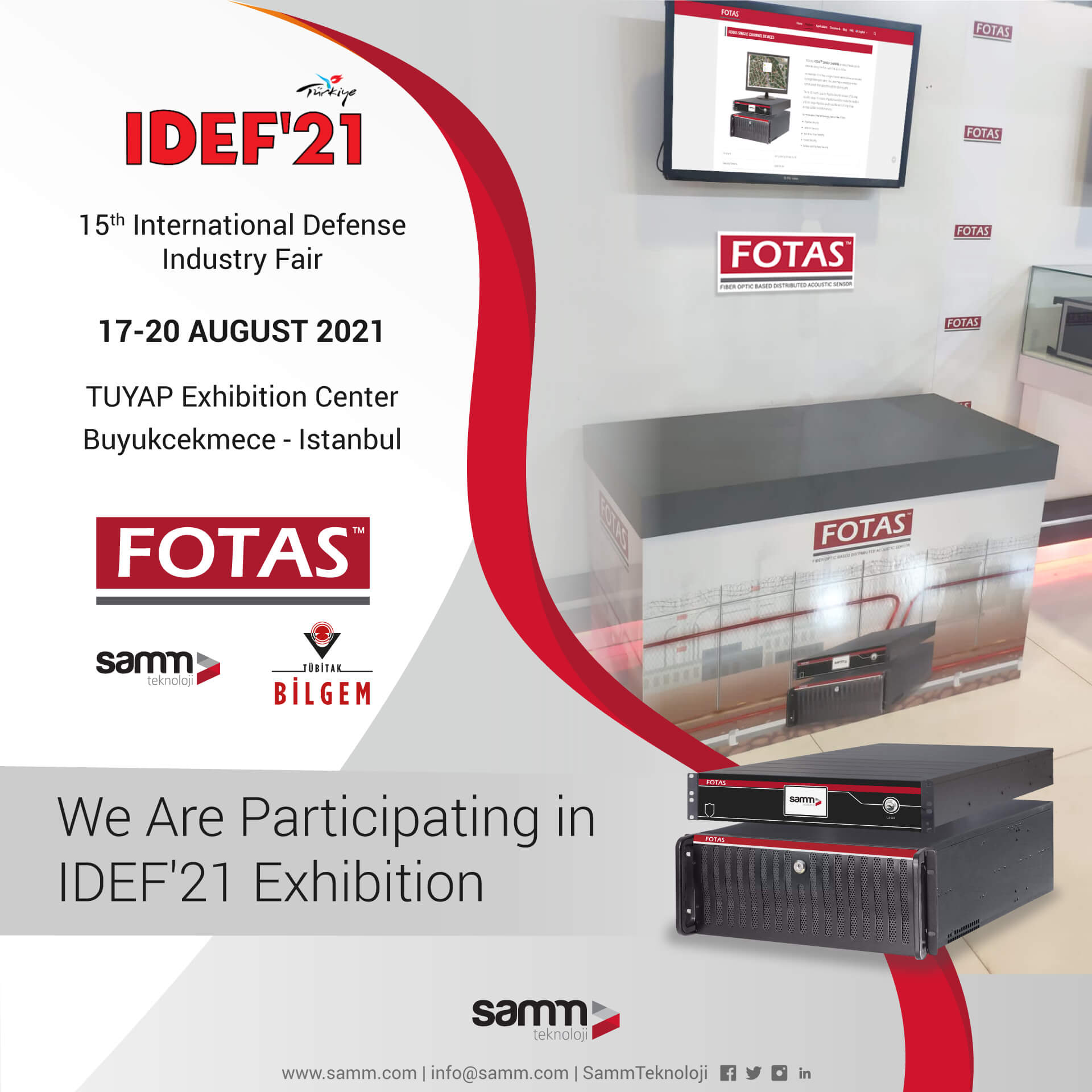 Samm Teknoloji is Participating in IDEF'21 Exhibition