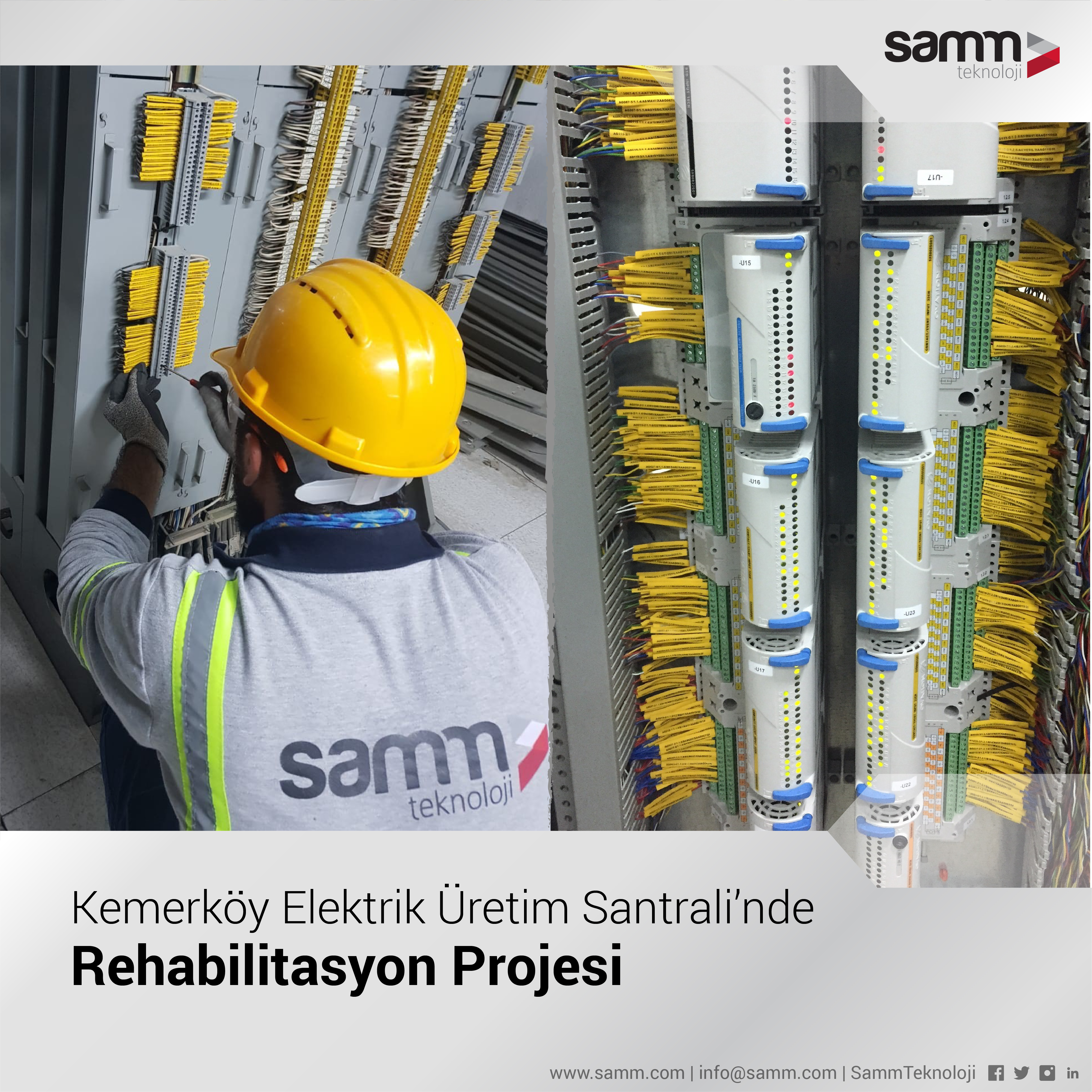 Kemerköy Elektrik Üretim Santrali’nde Rehabilitasyon Projesi | Paneller Modifikasyonu