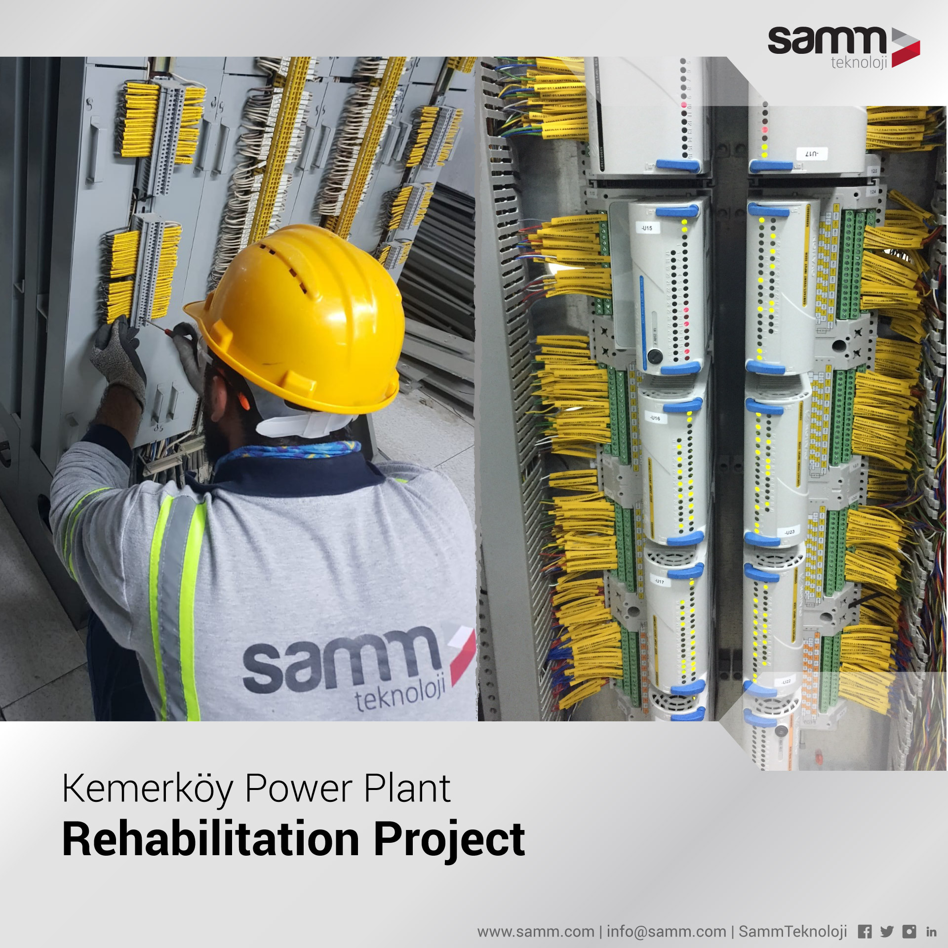 Rehabilitation Project at Kemerköy Power Plant | Panels Modification