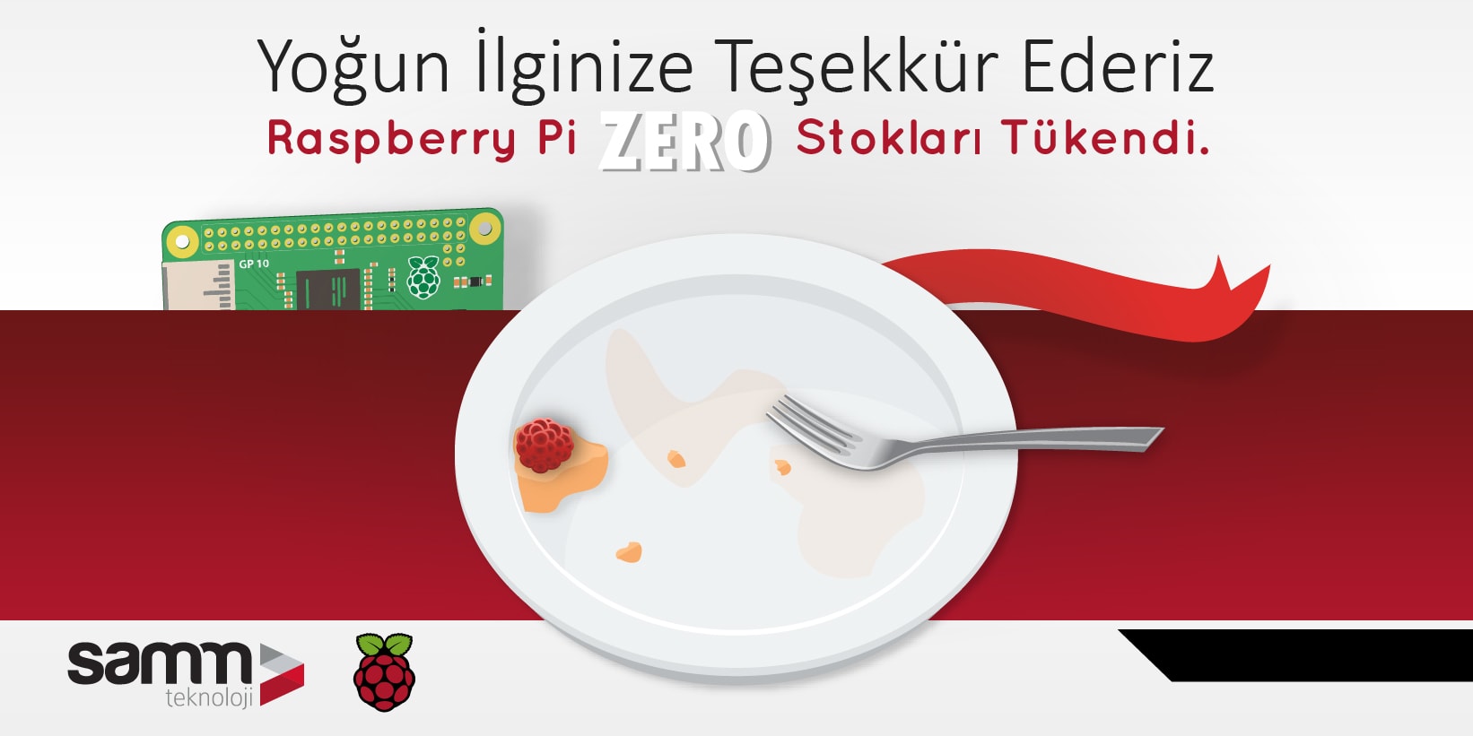Raspberry Pi Zero Set Tükendi