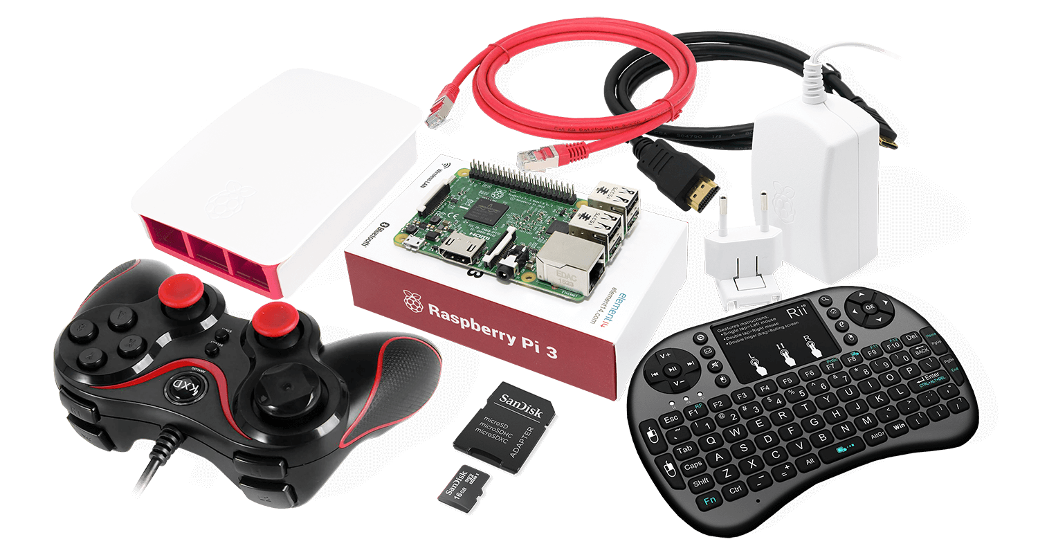 Raspberry Pi 3 RetroPie Gaming Kit