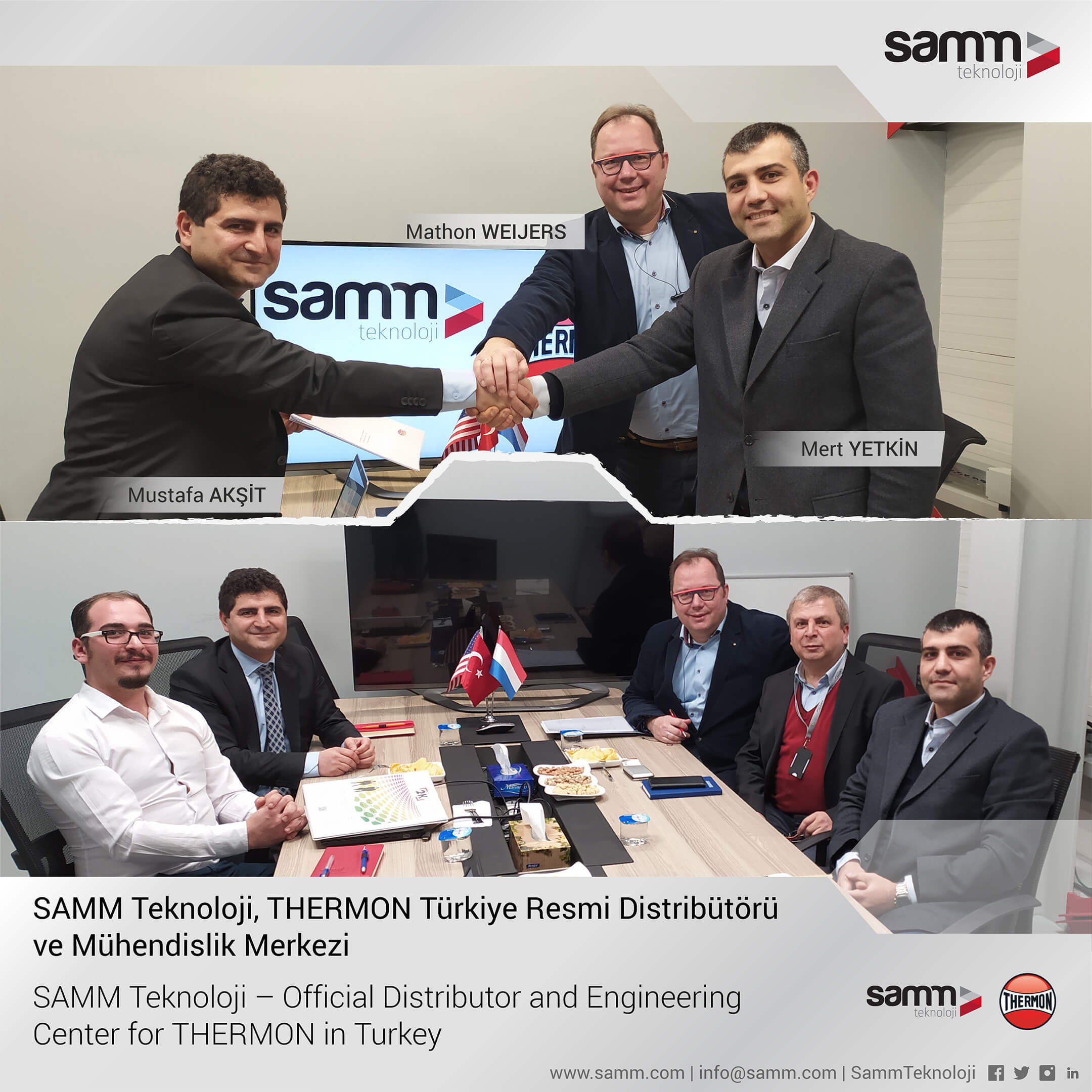 SAMM Teknoloji, Thermon Türkiye Resmi Distribütörü ve Mühendislik Merkezi 1
