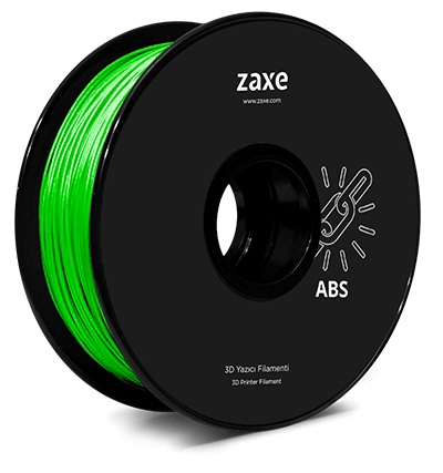 مواد طباعة 3D ثلاثية الأبعاد من ZAXE ABS أخضر لامع