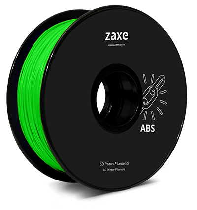 مواد طباعة 3D ثلاثية الأبعاد من ZAXE ABS أخضر