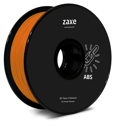 مواد طباعة 3D ثلاثية الأبعاد من ZAXE ABS برتقالي