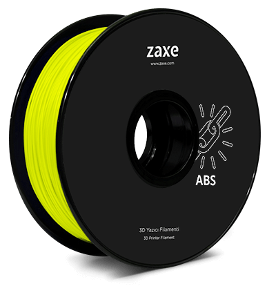 مواد طباعة 3D ثلاثية الأبعاد من ZAXE ABS أصفر