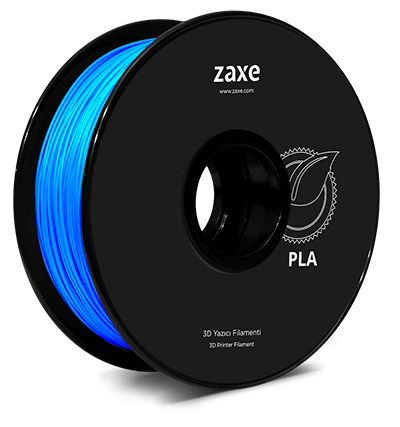 مواد طباعة 3D ثلاثية الأبعاد من ZAXE PLA أزرق لامع