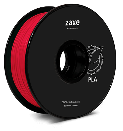 مواد طباعة 3D ثلاثية الأبعاد من ZAXE PLA أحمر