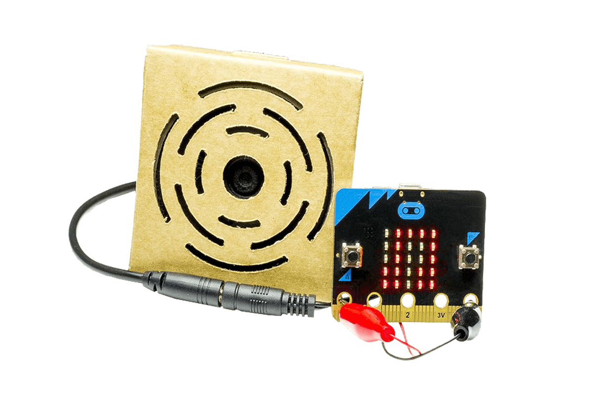 microbit to a speaker
