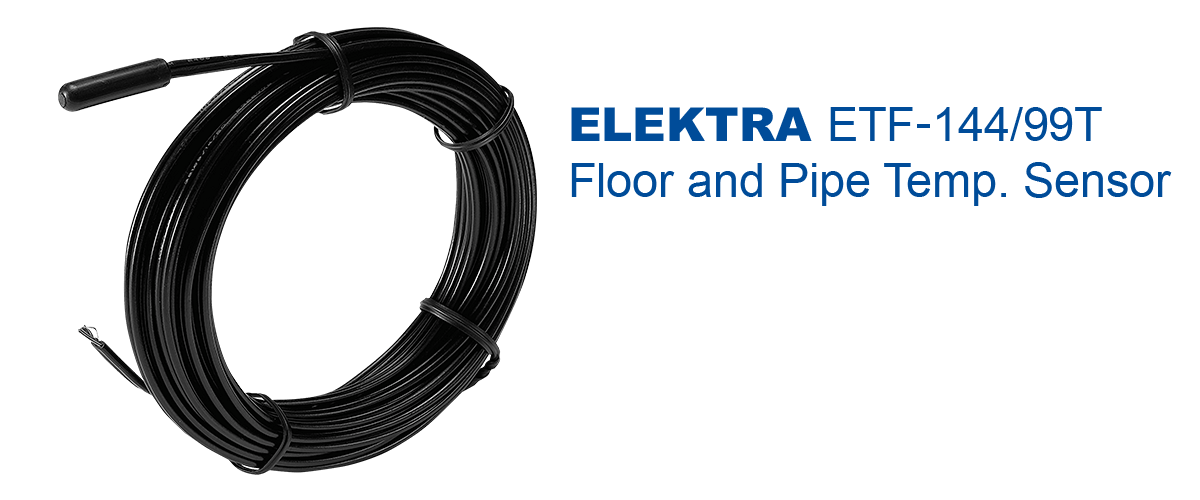 elektra-ETF‐144/99T Floor and Surface Temperature Sensor