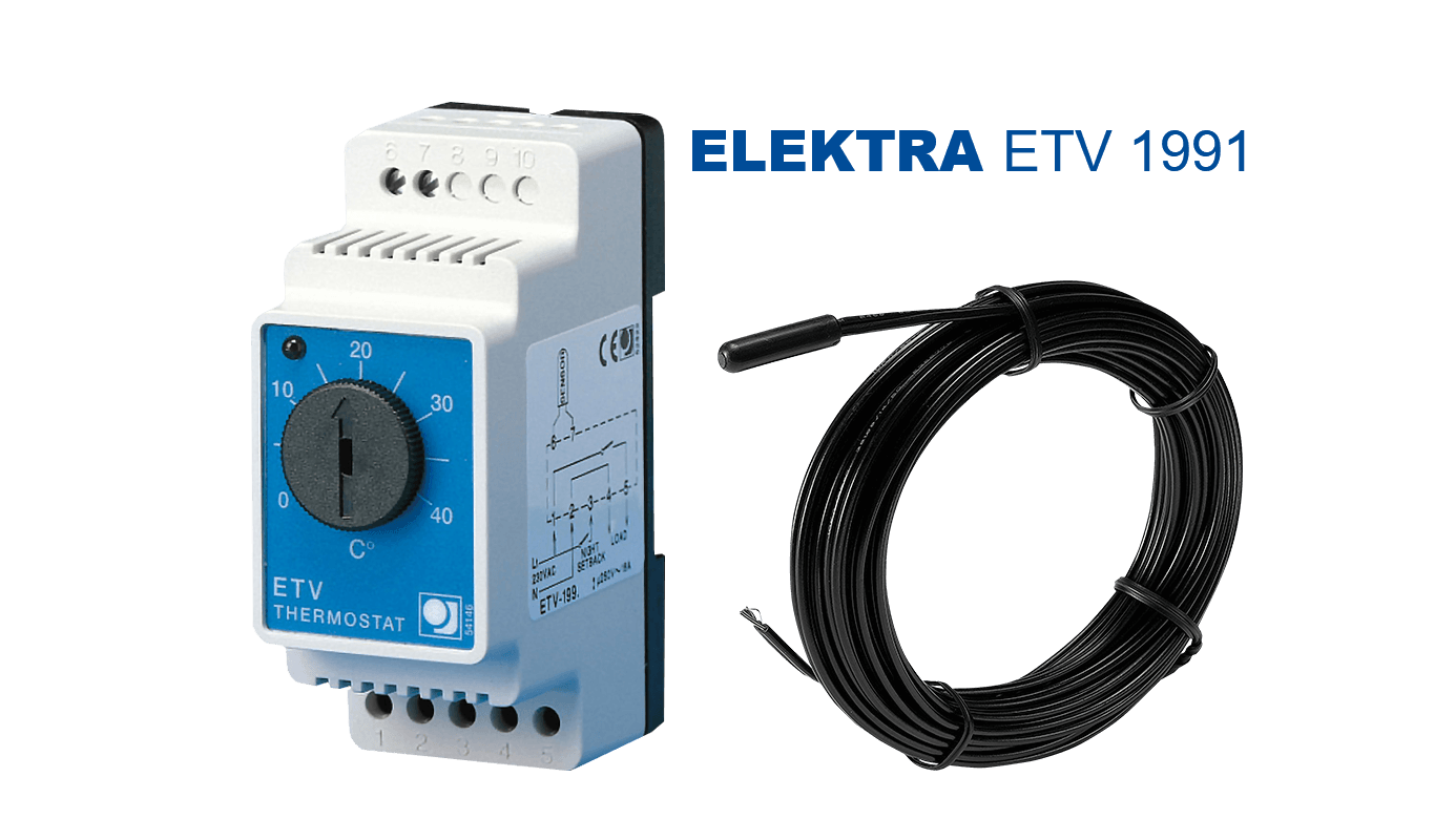elektra-etv-1991-thermostat - floor heating  and pipe frost protection