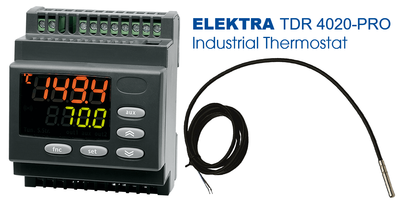 ترموستات صناعي ELEKTRA TDR 4020-PRO Thermostat | للتسخين الكهربائي و المحافظة على درجة حرارة أنابيب