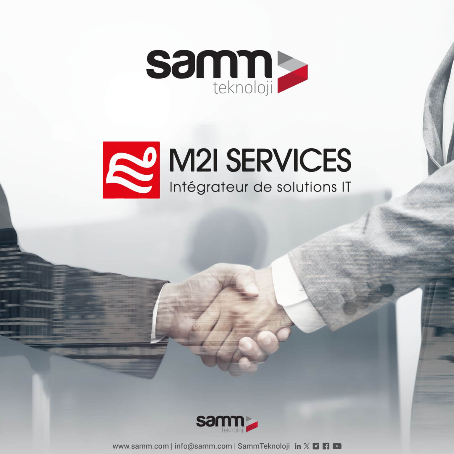 M2I Services ile Samm Teknoloji İş Ortaklığı