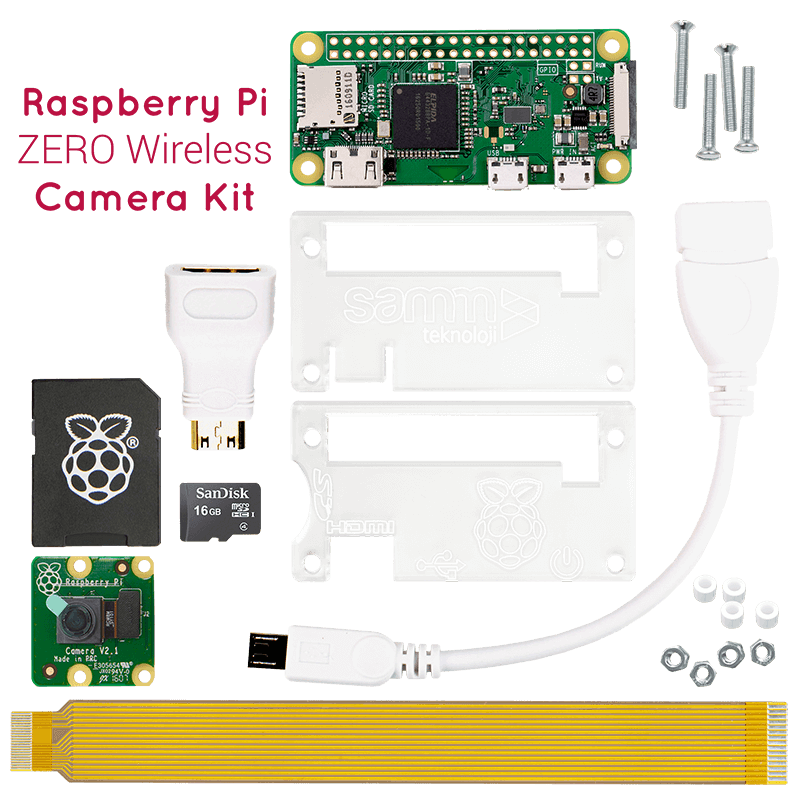 Link To Raspberry Pi ZERO Wireless Camera Kit