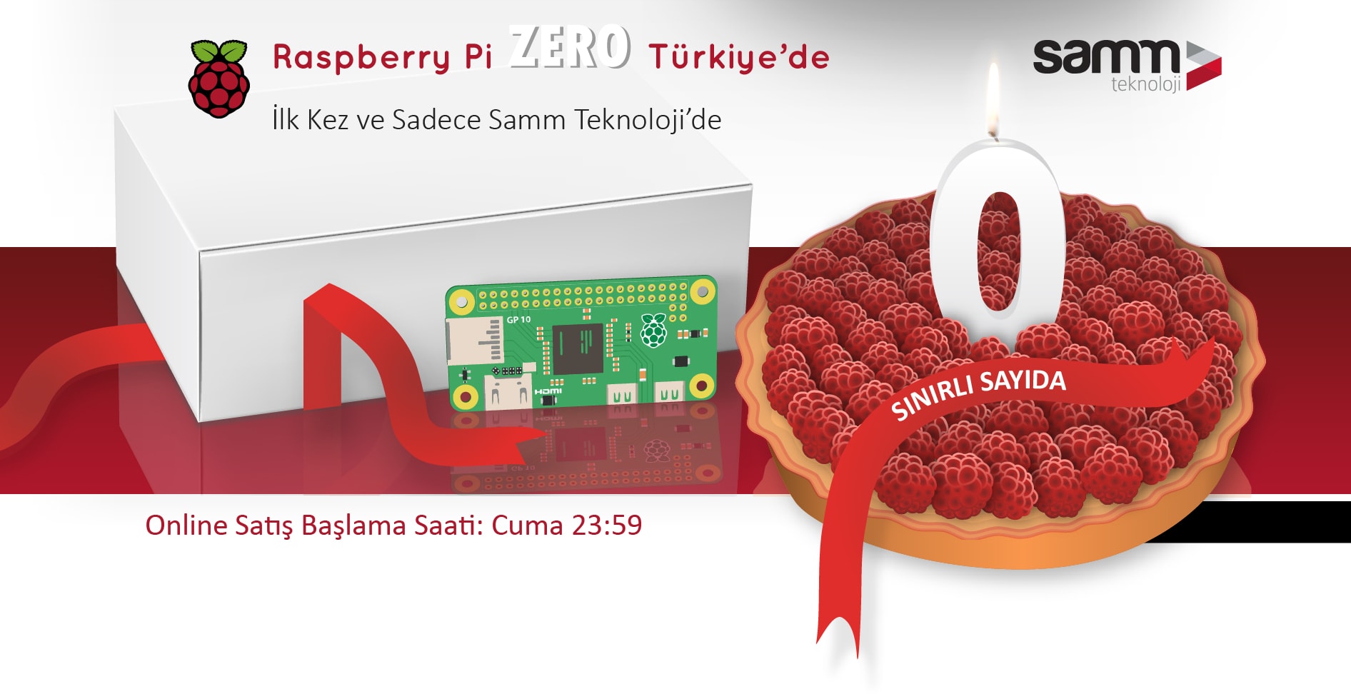 Raspberry Pi Zero Türkiye'de 2
