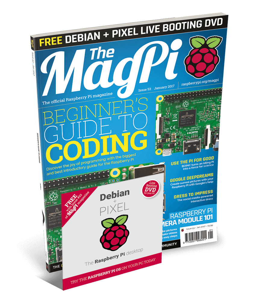 magpi with Pixel for Pc and Mac