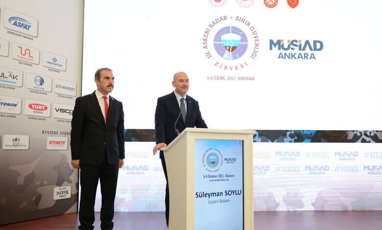 Minister Süleyman Soylu Visited Our Stand - Radar and Border Security Summit - 02