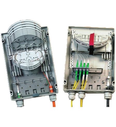 FIST-MB2-T 16 SC-APC Fiber Capacity, Medium-Size Fiber Splicing and Termination Box wo door