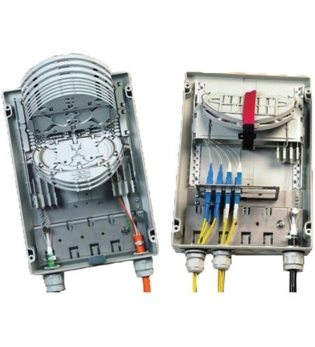 FIST-MB2-T 8 SC-UPC Fiber Capacity, Medium-Size Fiber Splicing and Termination Box with door