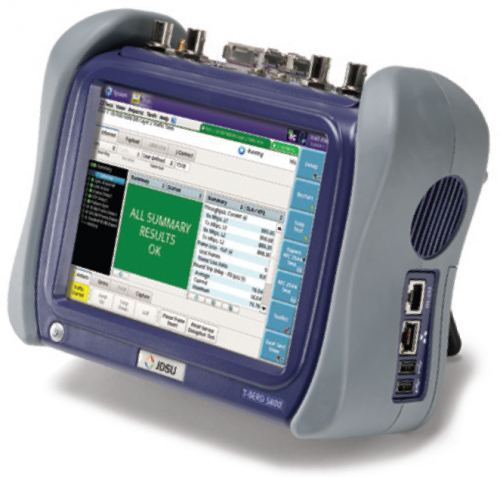 جهاز فحص للكبلات الضوئية JDSU MTS-5801 Handheld Network Tester