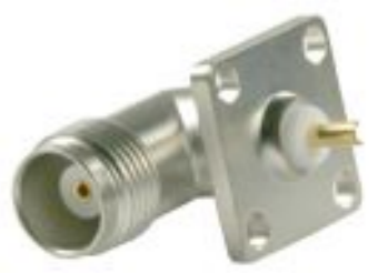 TNC Right Angle Panel Receptacle (jack) 6