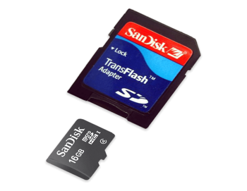 كرت ذاكرة MicroSD Sandisk 16GB 