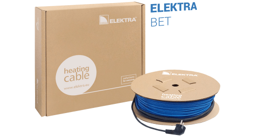 ELEKTRA BET كابل تدفئة ثنائي لحماية الإسمنت الحديث من التجمد
