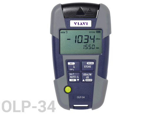 VIAVI OLP-34 جهاز فحص قوة الإشارة الضوئية - Multi-mode +5 dBm