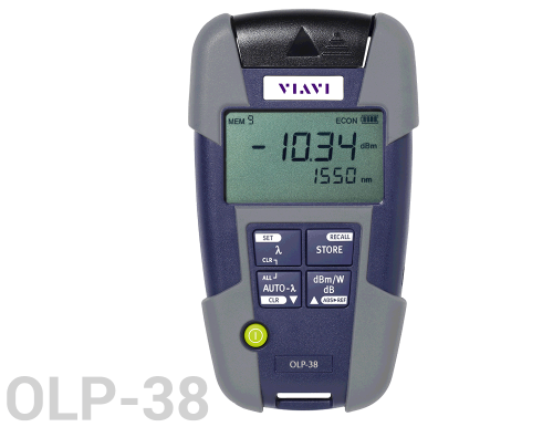 VIAVI OLP-38 جهاز فحص قوة الإشارة الضوئية عالية الشدة - Multi-mode +26 dBm