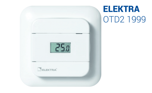 Electric Underfloor Heating Elektra Thermostat OTD2 1999