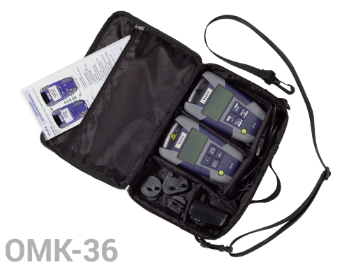 حقيبة معدات فحص ألياف بصرية OMK-36P SmartPocket Quad SM/MM