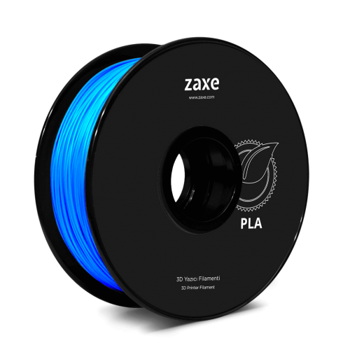 Zaxe Filament مادة طباعة 3D نوع PLA لون أزرق لامع