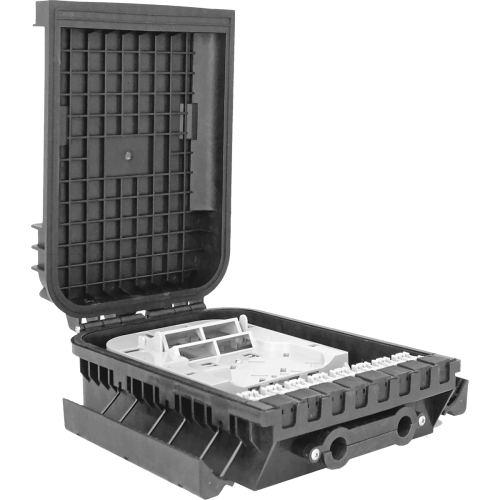 1 Tray | 16 Fibers | 16 PLC | Outdoor Termination Box | 305216