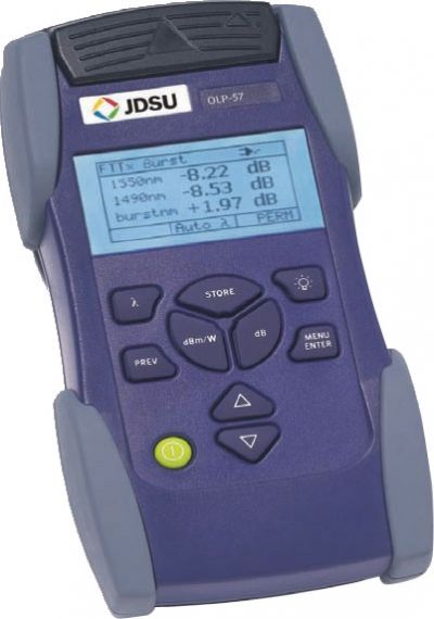 جهاز قياس إشارة ضوئية إنتقائي JDSU OLP-57 FTTx-PON
