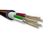 Multitube, 60 Fiber Capacity Fiber Optic Cable