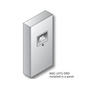 شاشة عرض و تحكم أنظمة تدفئة كهربائية صناعية NGC-UIT2-ORD