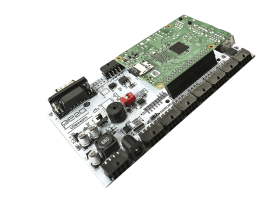 علبة حماية RT-209 للوحة تحكم صناعي MedIOex تركب مع Raspberry Pi