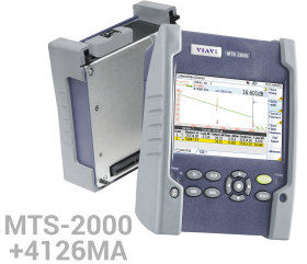 KİT MTS-2000 + 4126MA OTDR modül