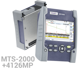 KİT MTS-2000 + 4126MP OTDR modül