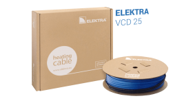 ELEKTRA VCD 25 W/m Donmaya Karşı Koruma Yerden Isıtıcı Kablo 