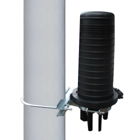 Fiber Optic Splice Closure | Pole Mounting Set -3