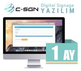 C-SGN Digital Signage Yazılım