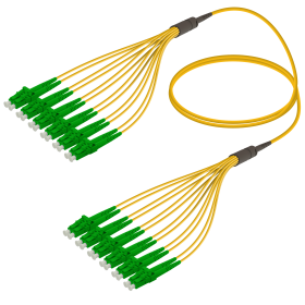 LC-LC | Single Mode - 12 Fibers - Fanout Patch Cord | 3.0/1.8mm 