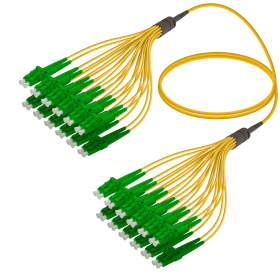 LC-LC | Single Mode - 24 Fibers - Fanout Patch Cord | 3.0/1.8mm 