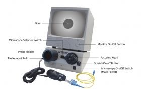 Profesyonel Kullanım için Fiber Optik Kablo Kontrol ve Test Mikroskobu FVCW